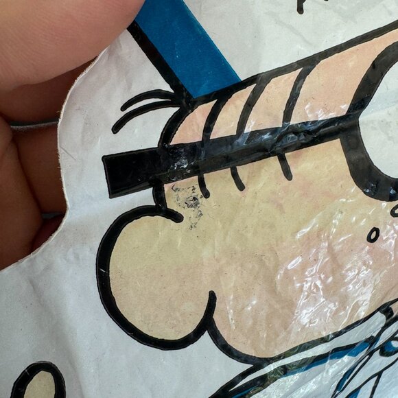 Vtg 1970s Alfie Captain Crunch Plastic Baggie Hand Puppet Mascot Cereal Toy READ - Picture 5 of 10